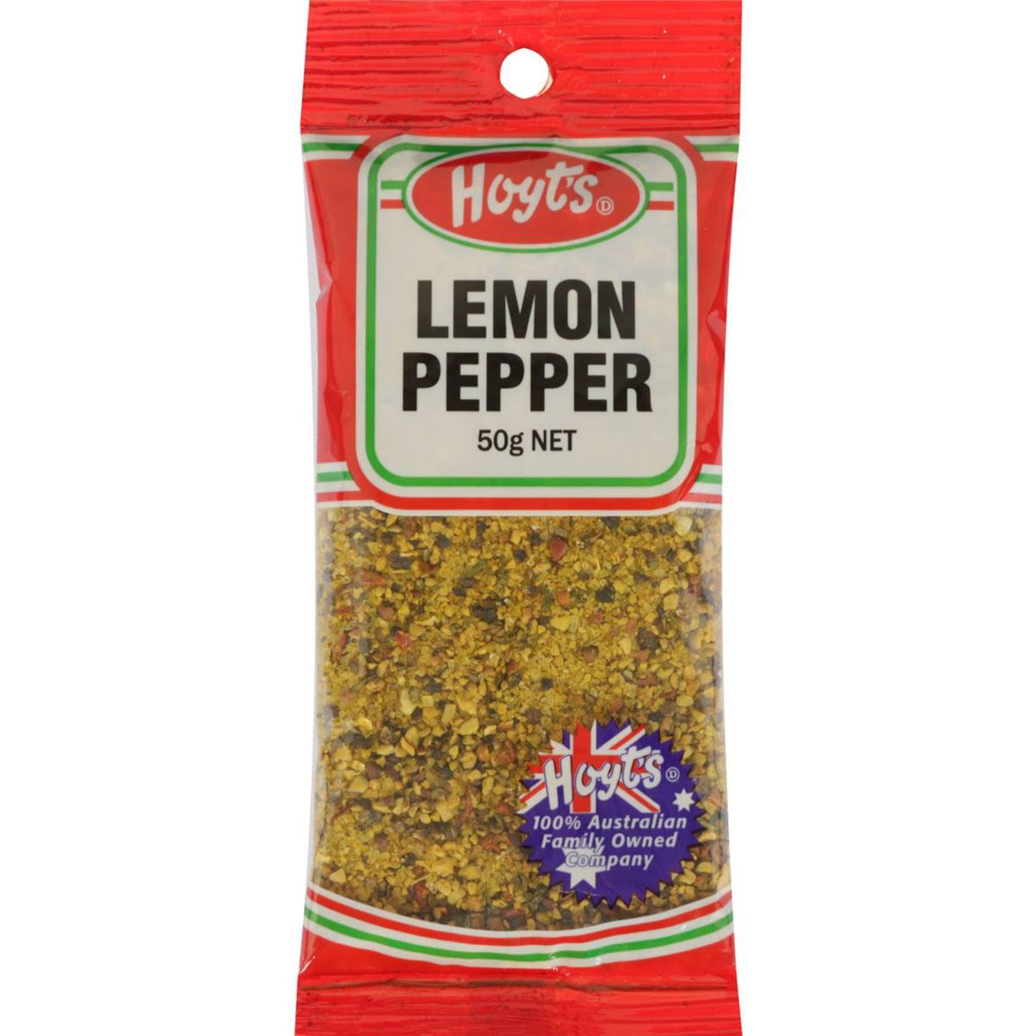 Hoyt's Seasoning Lemon & Pepper, 50 Gram