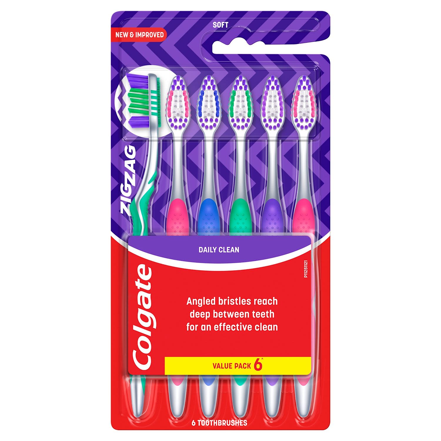 Colgate Toothbrush Adult ZigZag Soft