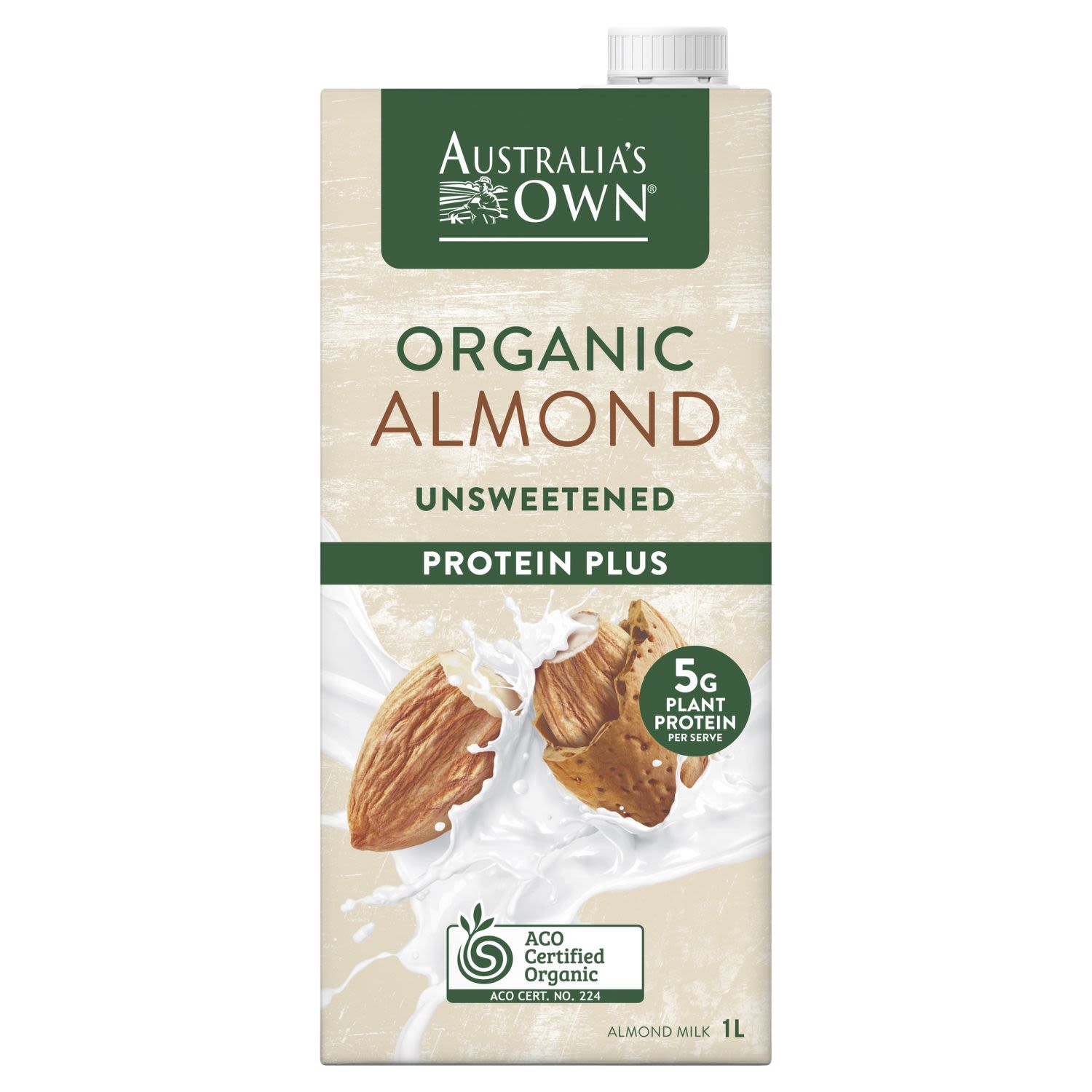 Australia's Own Almond Protein Milk, 1 Litre