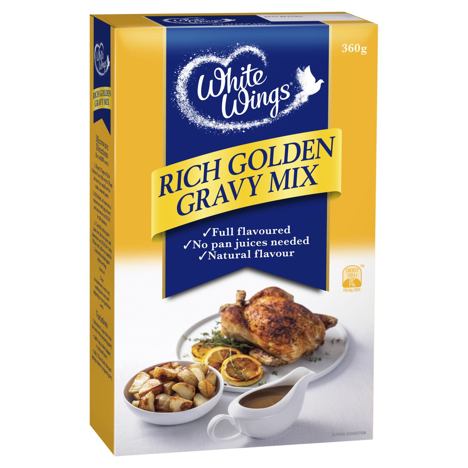 White Wings Rich Golden Gravy Mix, 360 Gram
