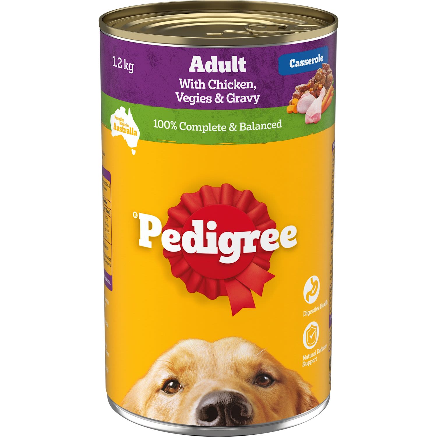 Pedigree Casserole With Chicken & Gravy Wet Dog Food Can