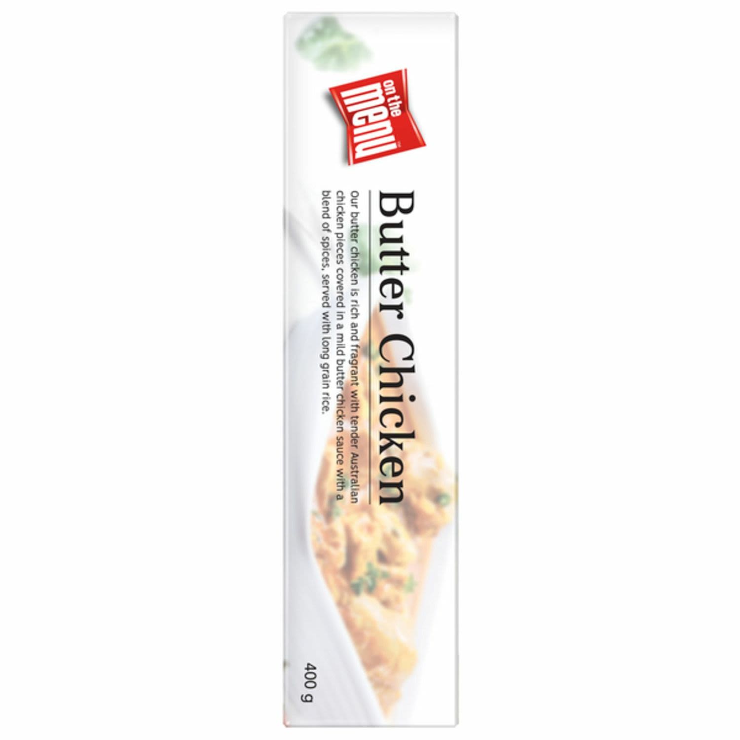 On The Menu Butter Chicken with Rice