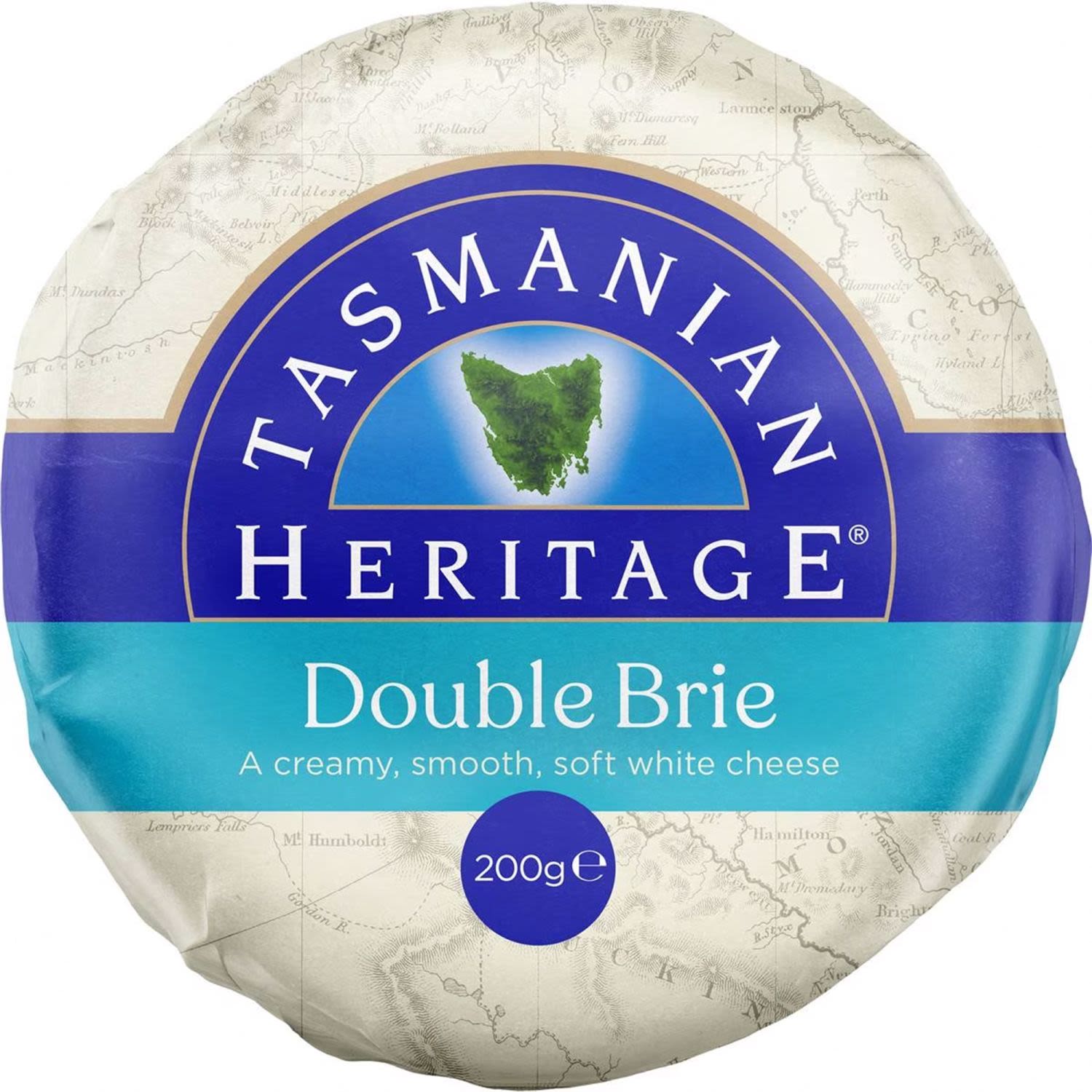 Tasmanian Heritage Double Brie Cheese, 250 Gram