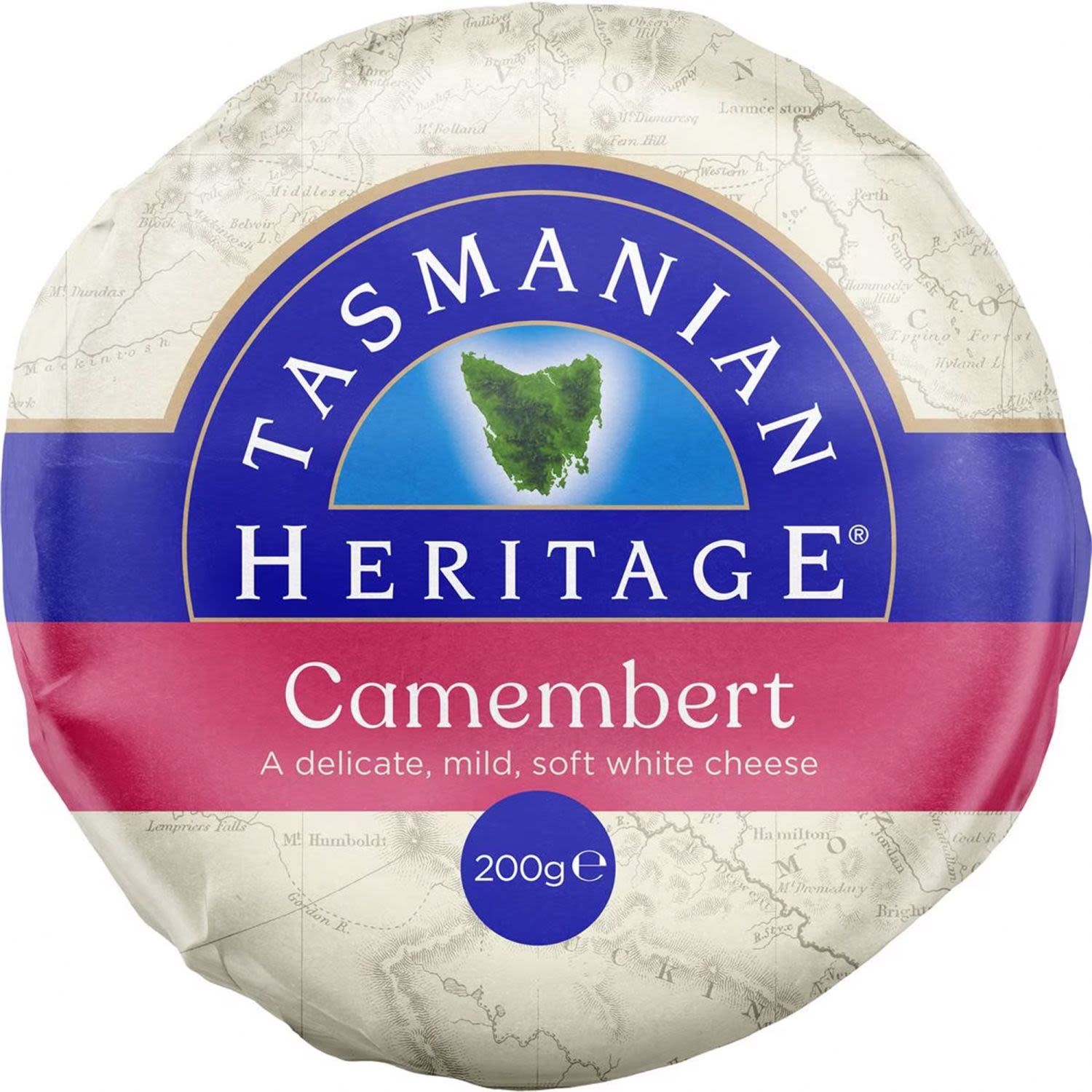 Tasmanian Heritage Camembert Cheese, 250 Gram