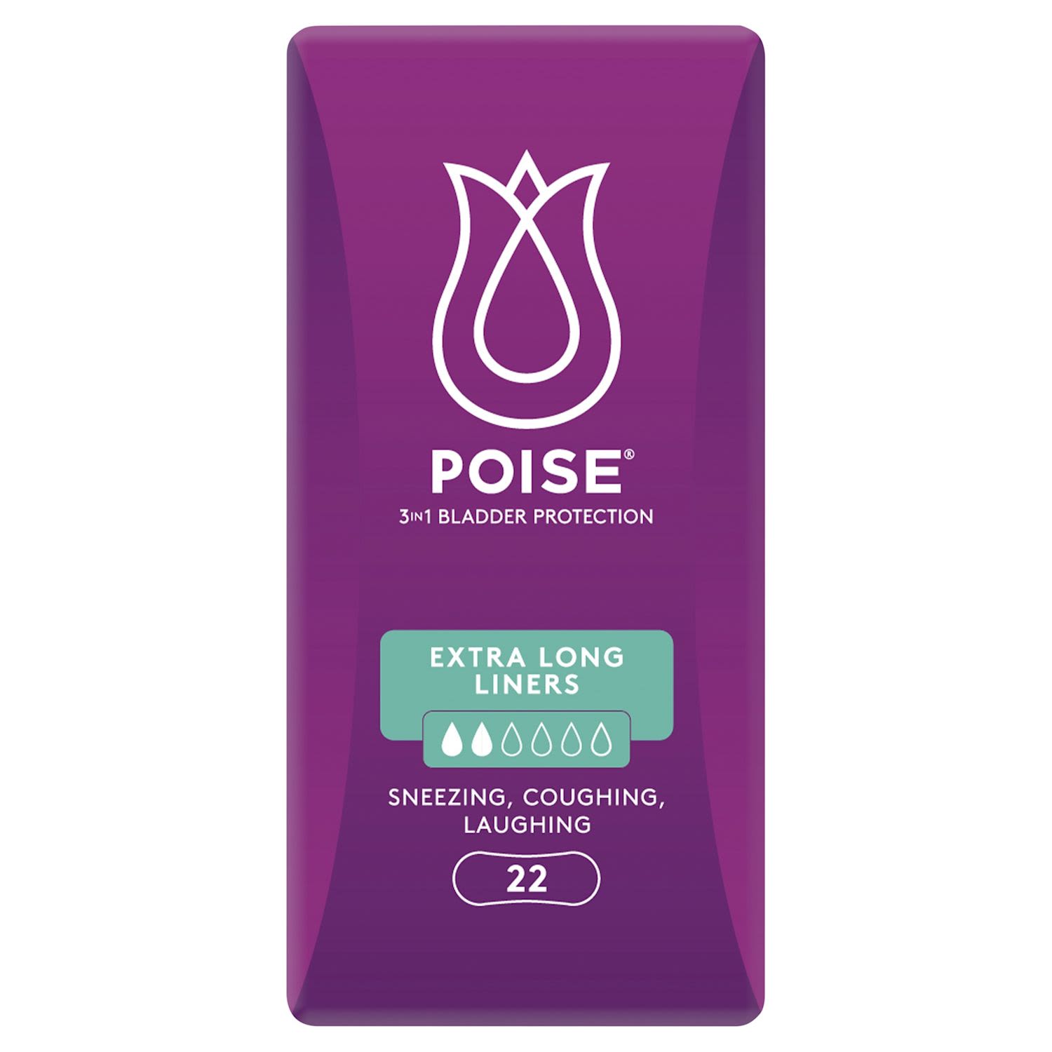 Poise Liners Extra Long