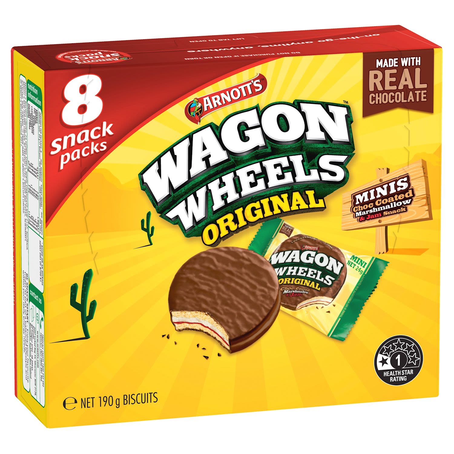Arnott's Wagon Wheels Multipack