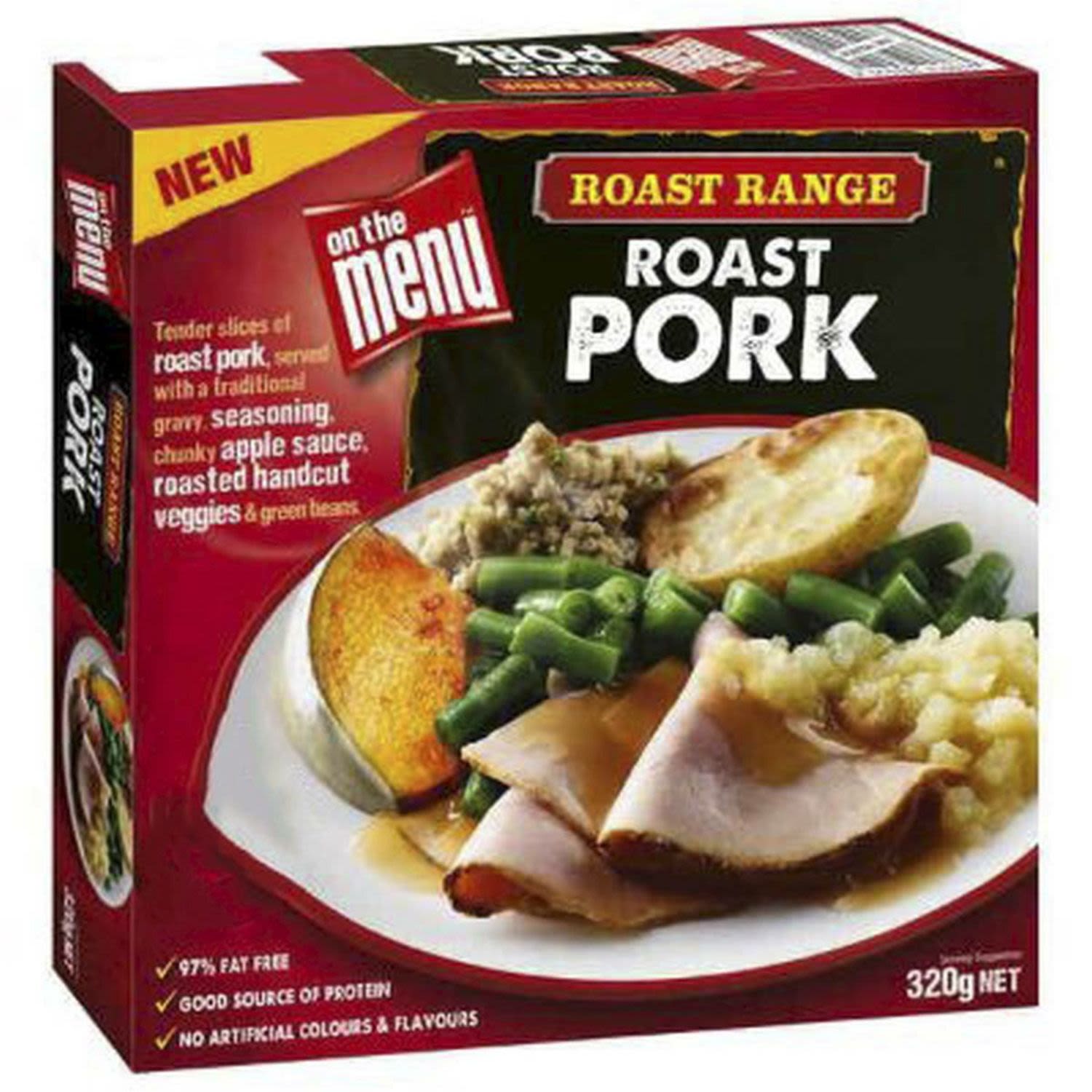 On The Menu Roast Pork, 320 Gram