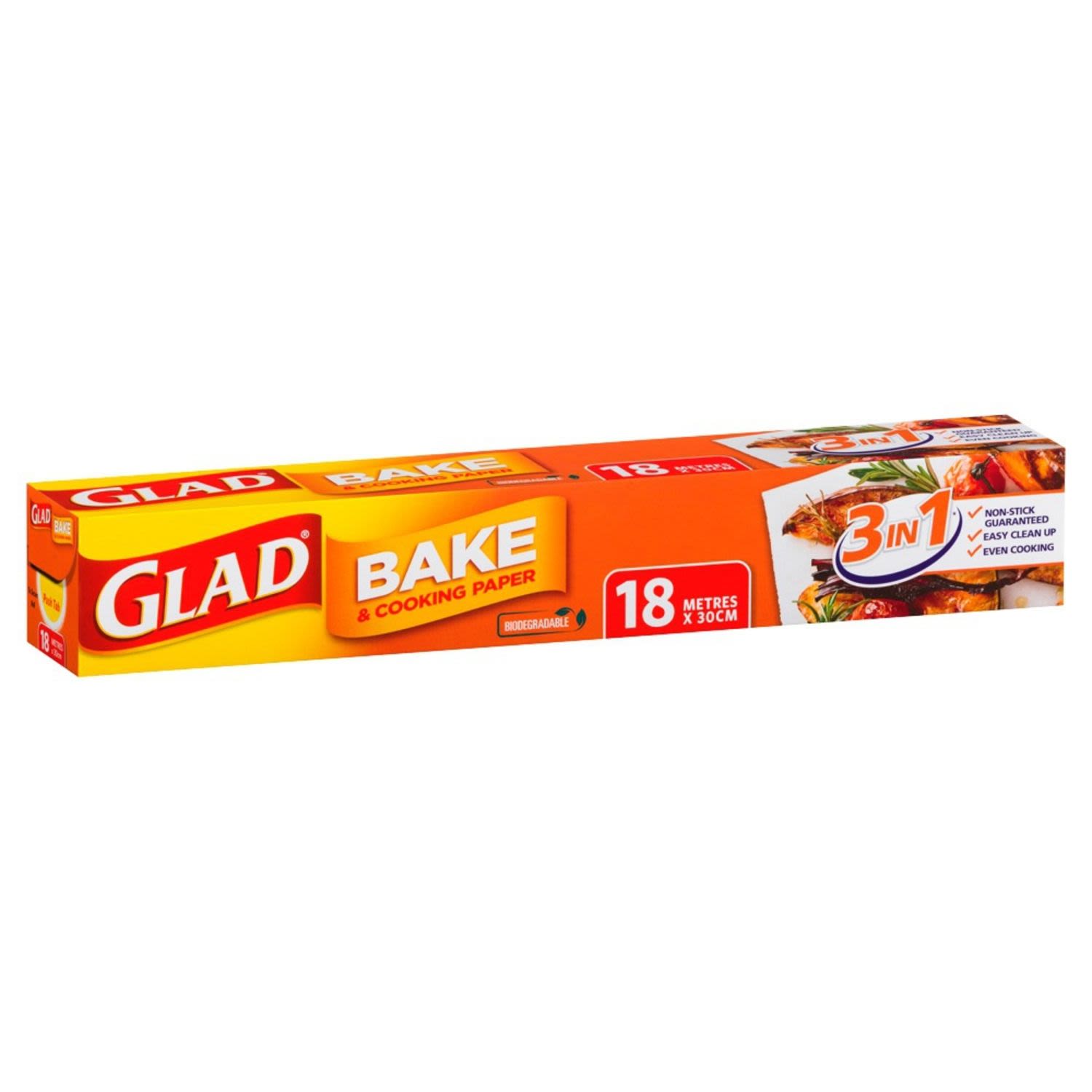 Glad Bake & Cooking Paper 18m, 1 Each