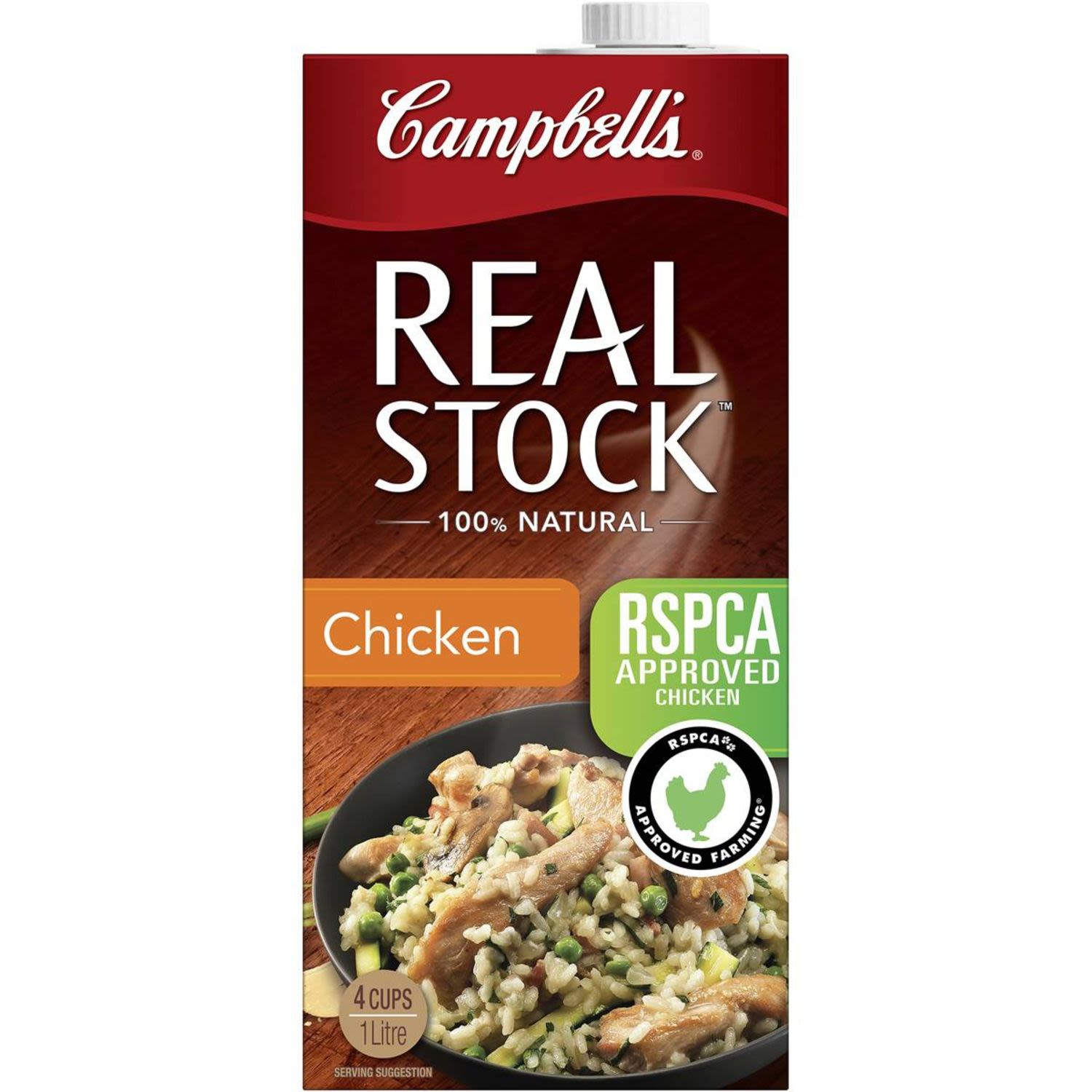 Campbell's Real Chicken Liquid Stock, 1 Litre