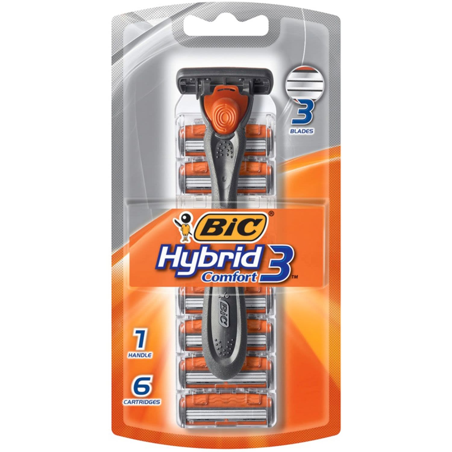 BIC Hybrid Advance Razor, 6 Each