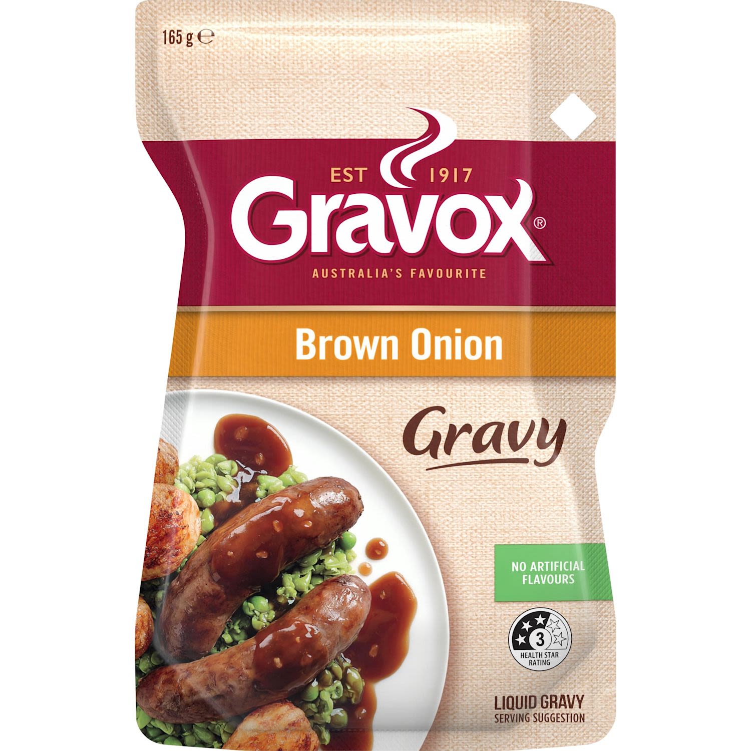 Gravox Gravy Liquid Brown Onion
