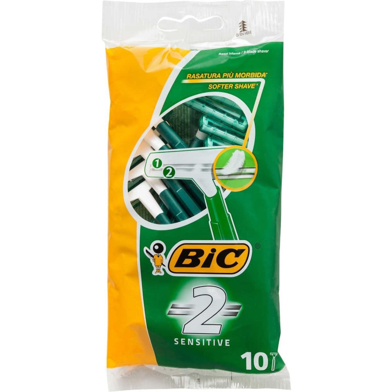 BIC Sensitive Razor, 10 Each