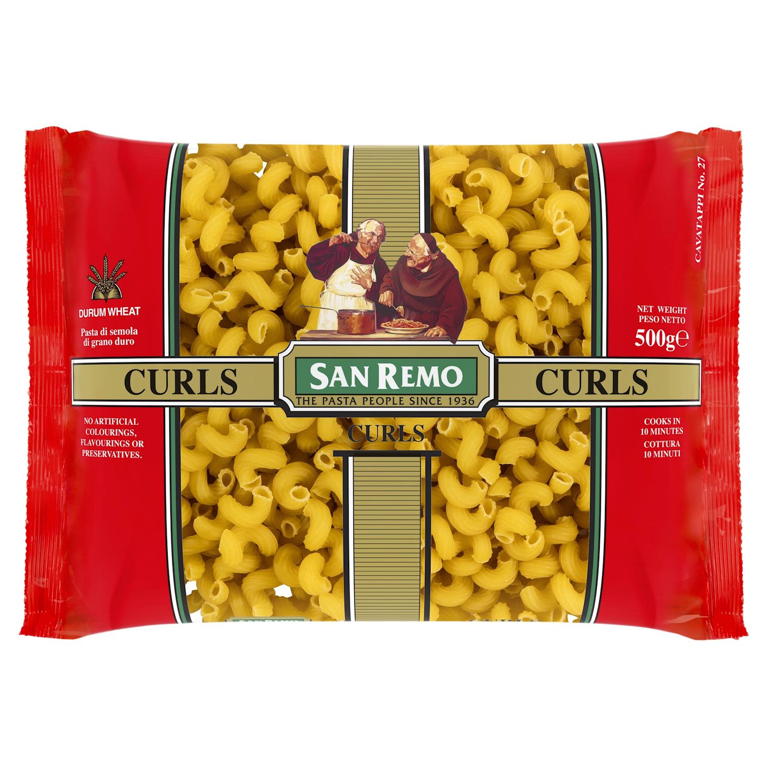 San Remo Curls Pasta No 27