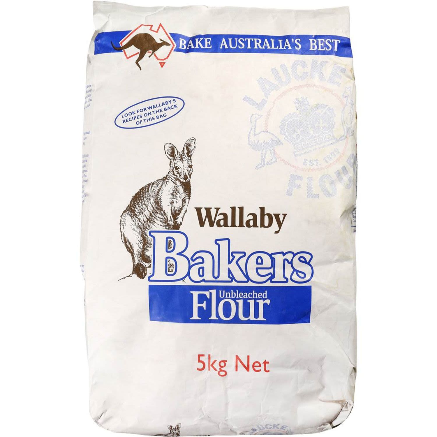 Laucke Wallaby Bakers Flour, 5 Kilogram