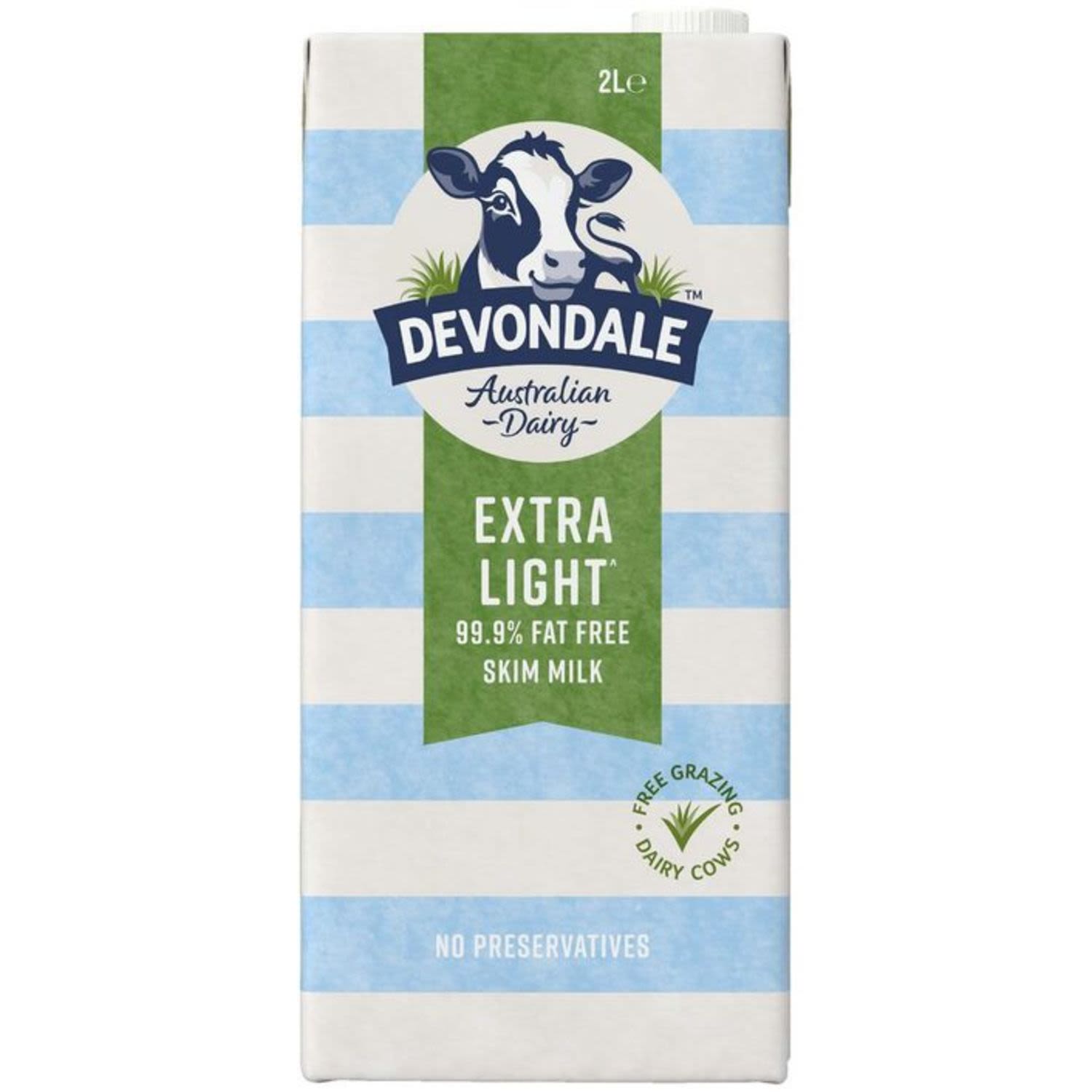 Devondale UHT Skim Milk, 2 Litre