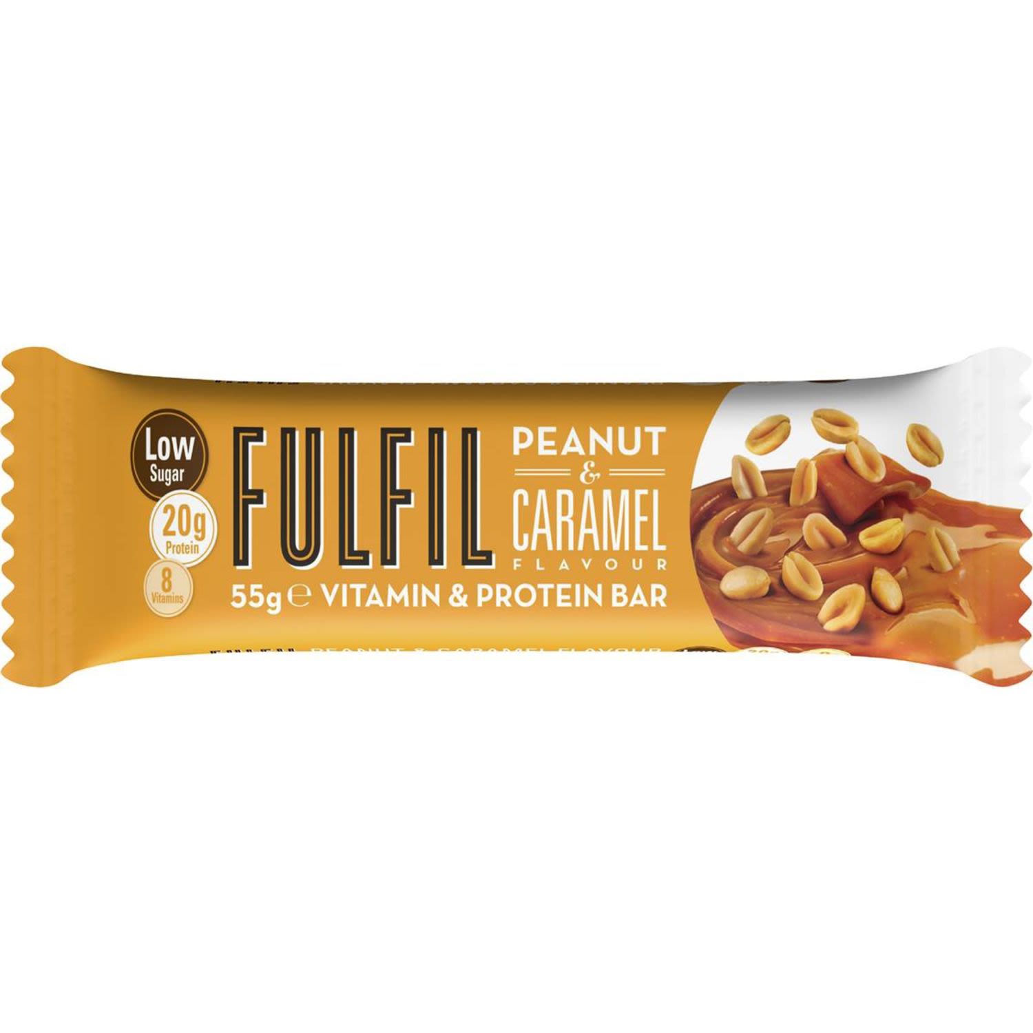 Fulfil Bar Peanut & Caramel, 55 Gram