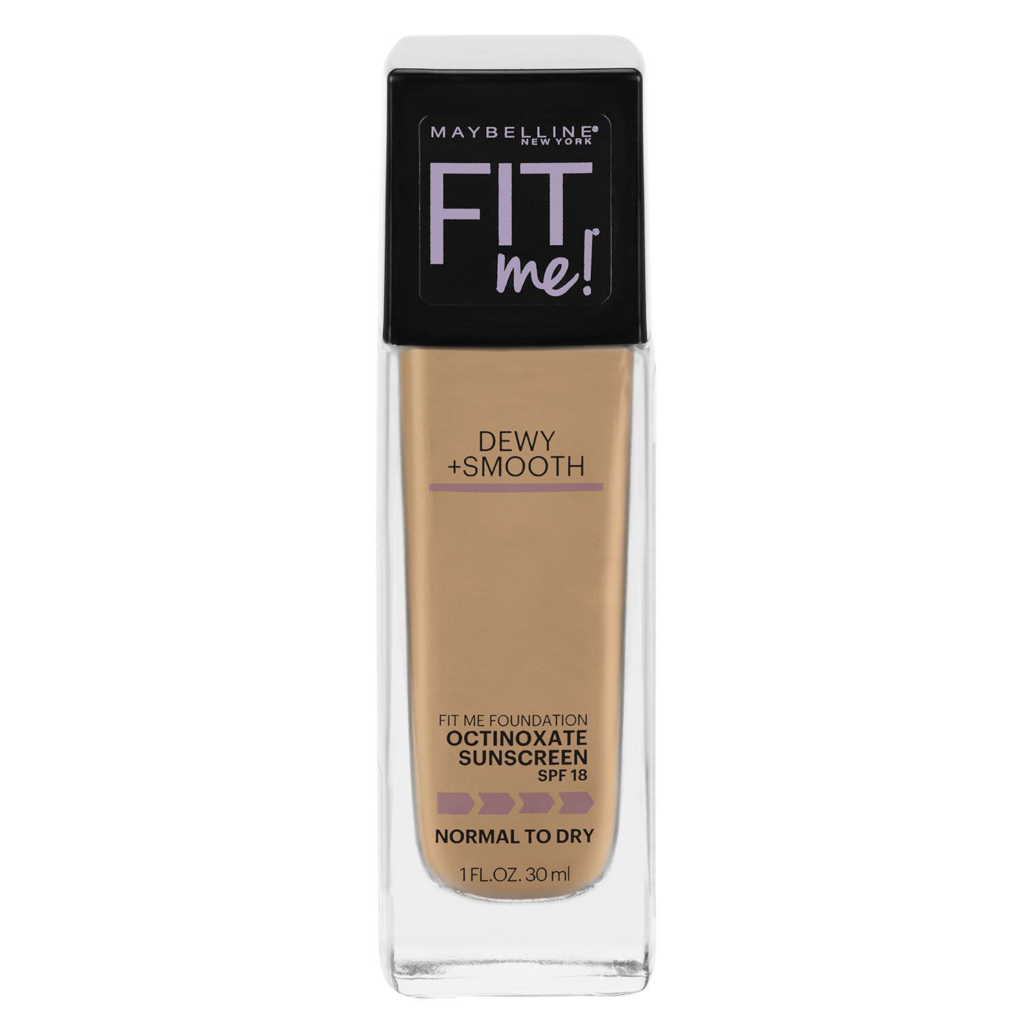 Maybelline Fit Me Dewy & Smooth Luminous Liquid Foundation Medium Buff 225, 30 Millilitre