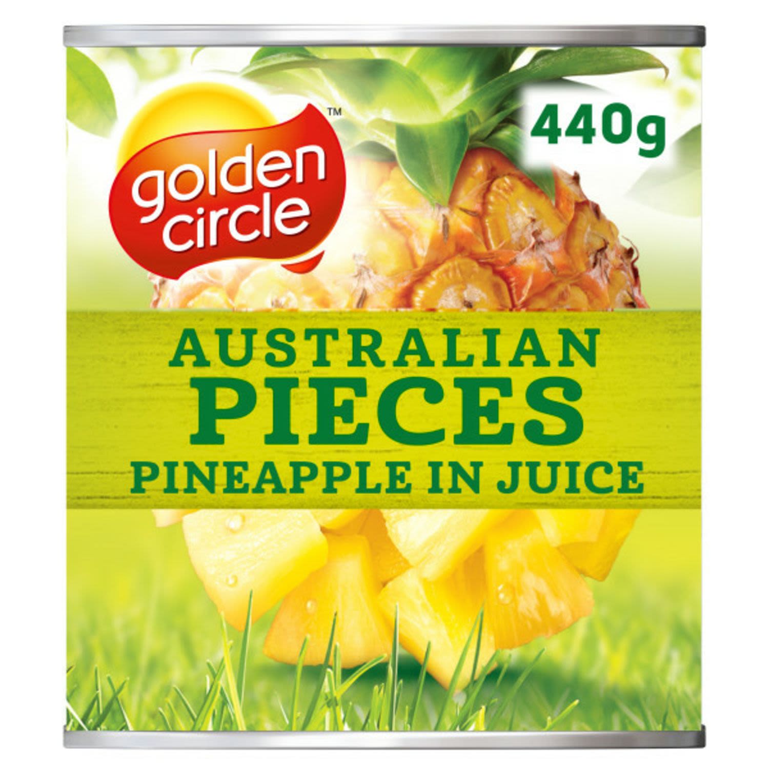 Golden Circle Pineapple Pieces In Natural Juice, 440 Gram