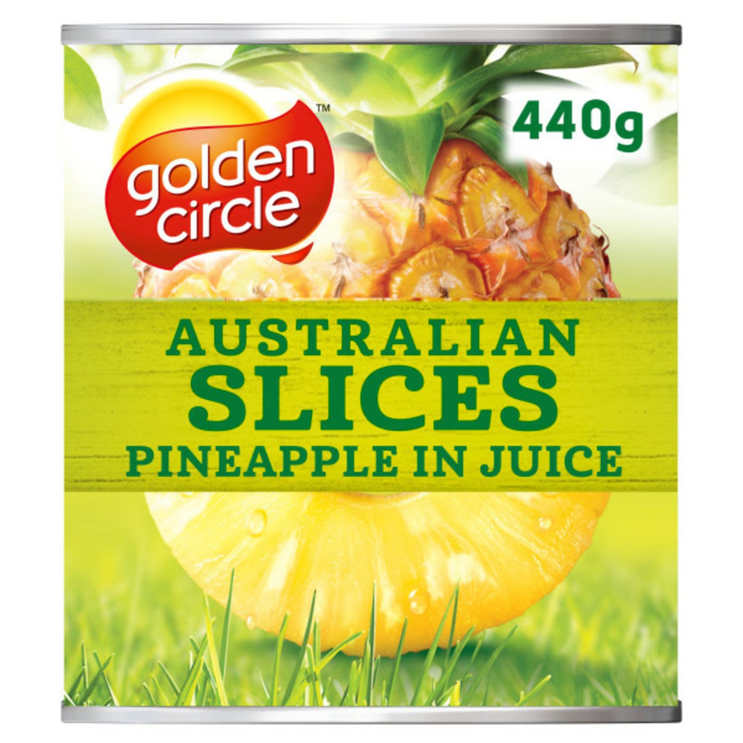 Golden Circle Pineapple Sliced In Natural Juice, 440 Gram