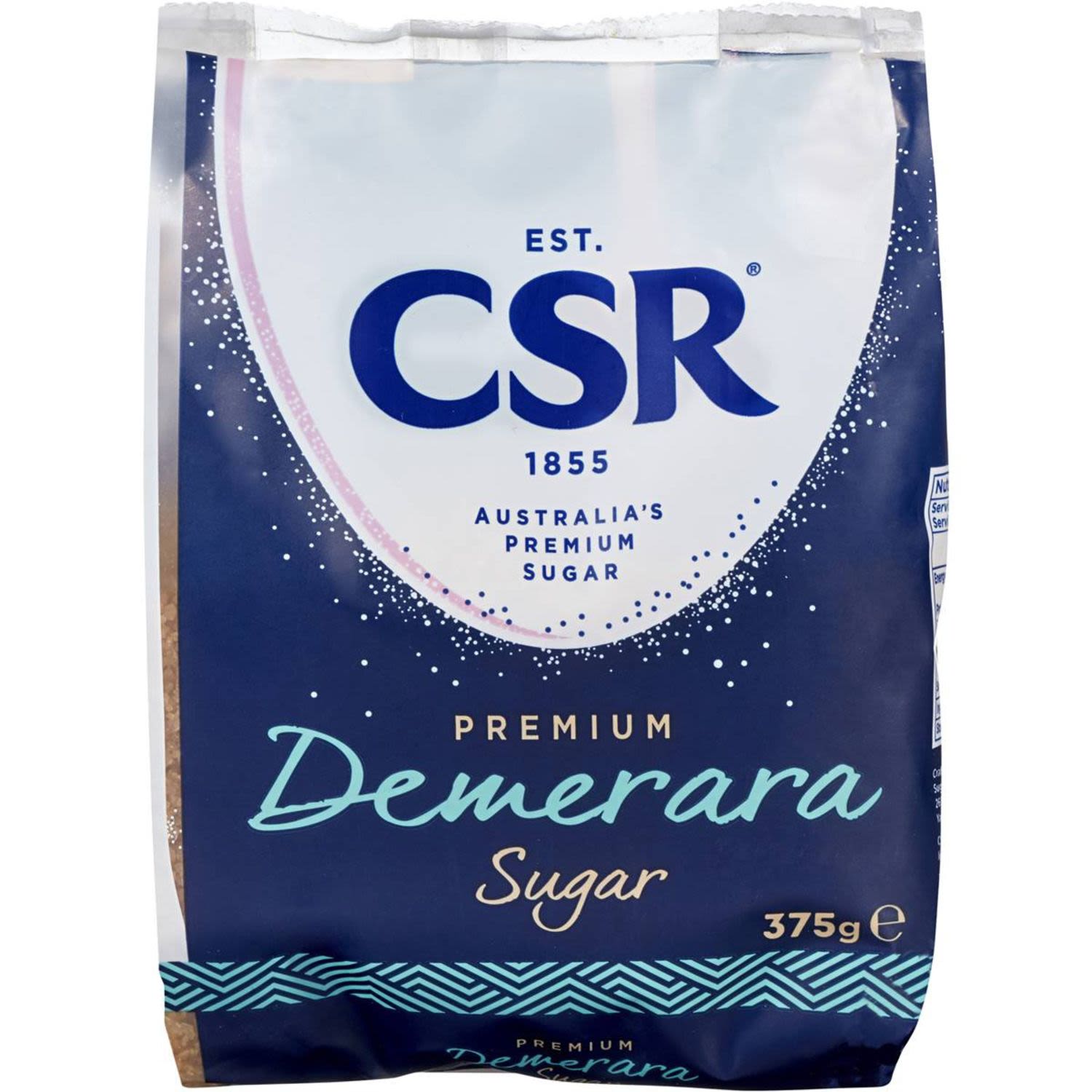 Since 1855, generations of Australians have enjoyed the premium quality range of CSR sugars and syrups.

Full bodied with a rich golden colour and subtle butterscotch aroma, CSR Demerara Sugar is perfect for baking and sweetening your coffee or for some extra crunch on your cereal or desserts.<br /> <br />