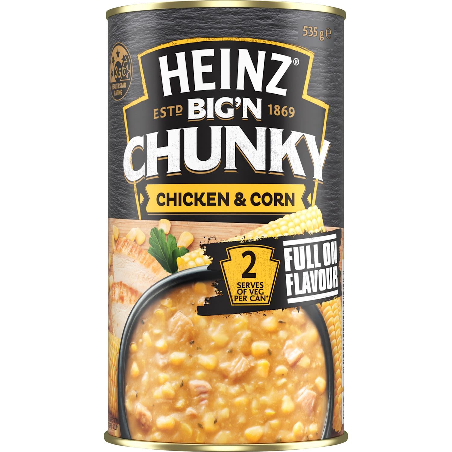 Heinz Big N Chunky Canned Soup Chicken & Corn
