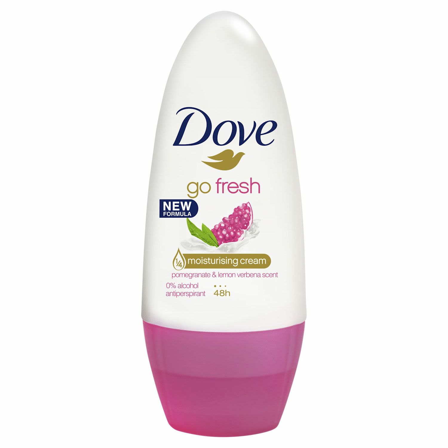 Dove Go Fresh Antiperspirant Roll On Deodorant Go Fresh Pomegranate, 50 Millilitre