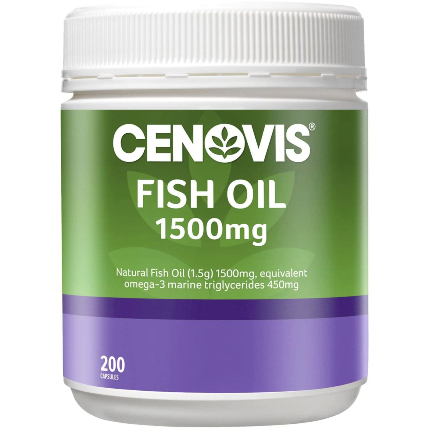 Cenovis Fish Oil 1500mg, 200 Each