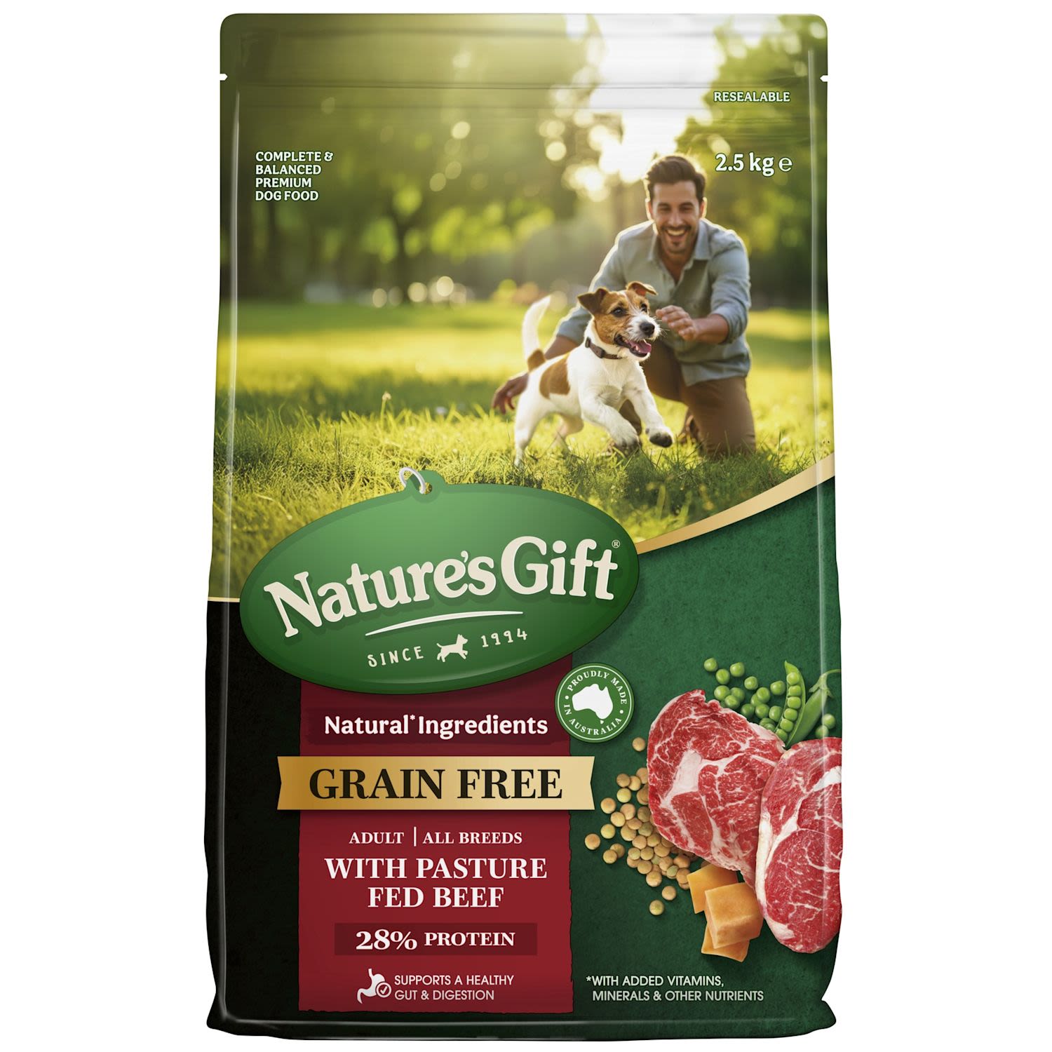 Nature's Gift Grainfree With Beef
