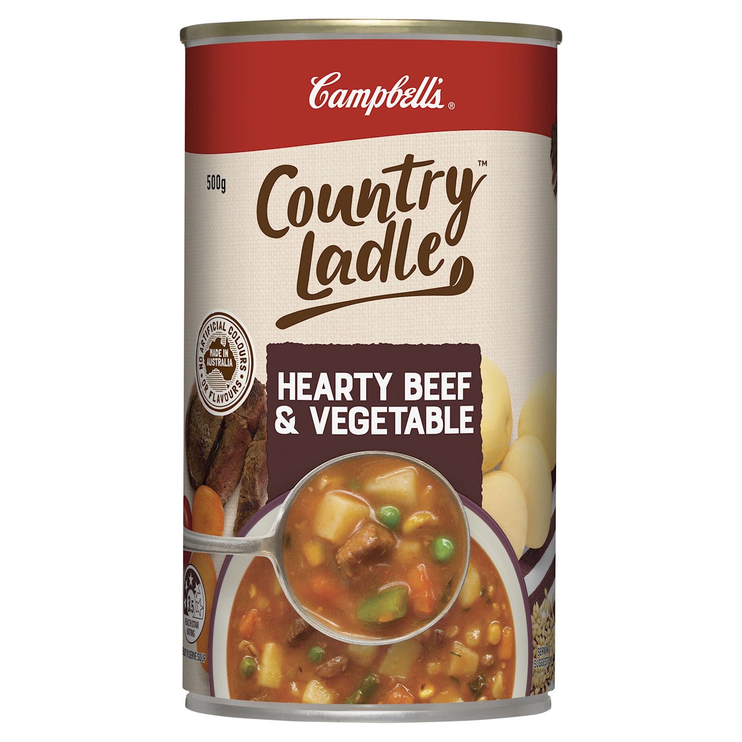 Campbell's Soup Country Ladle Hearty Beef & Vegetable