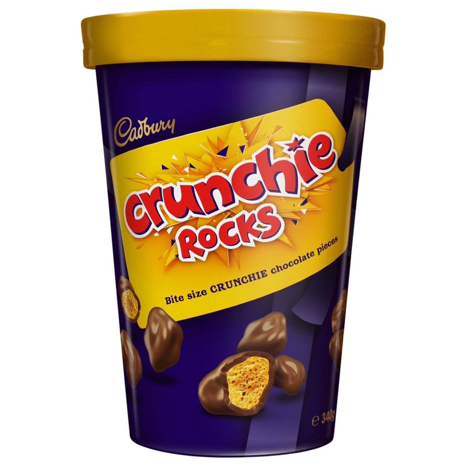 Cadbury Crunchie Bites Tub, 340 Gram