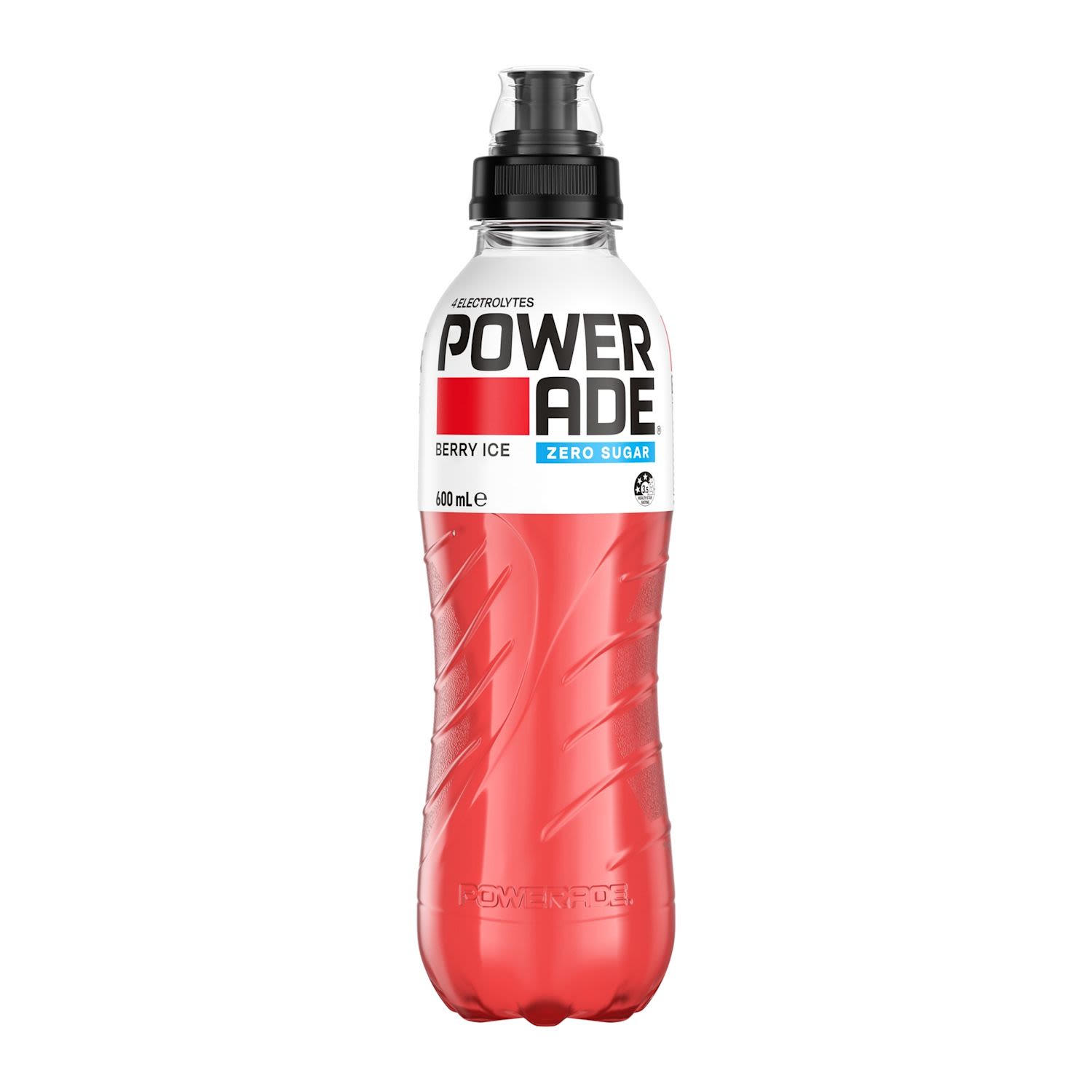 Powerade Berry Ice Zero Sports Drink Sipper Cap