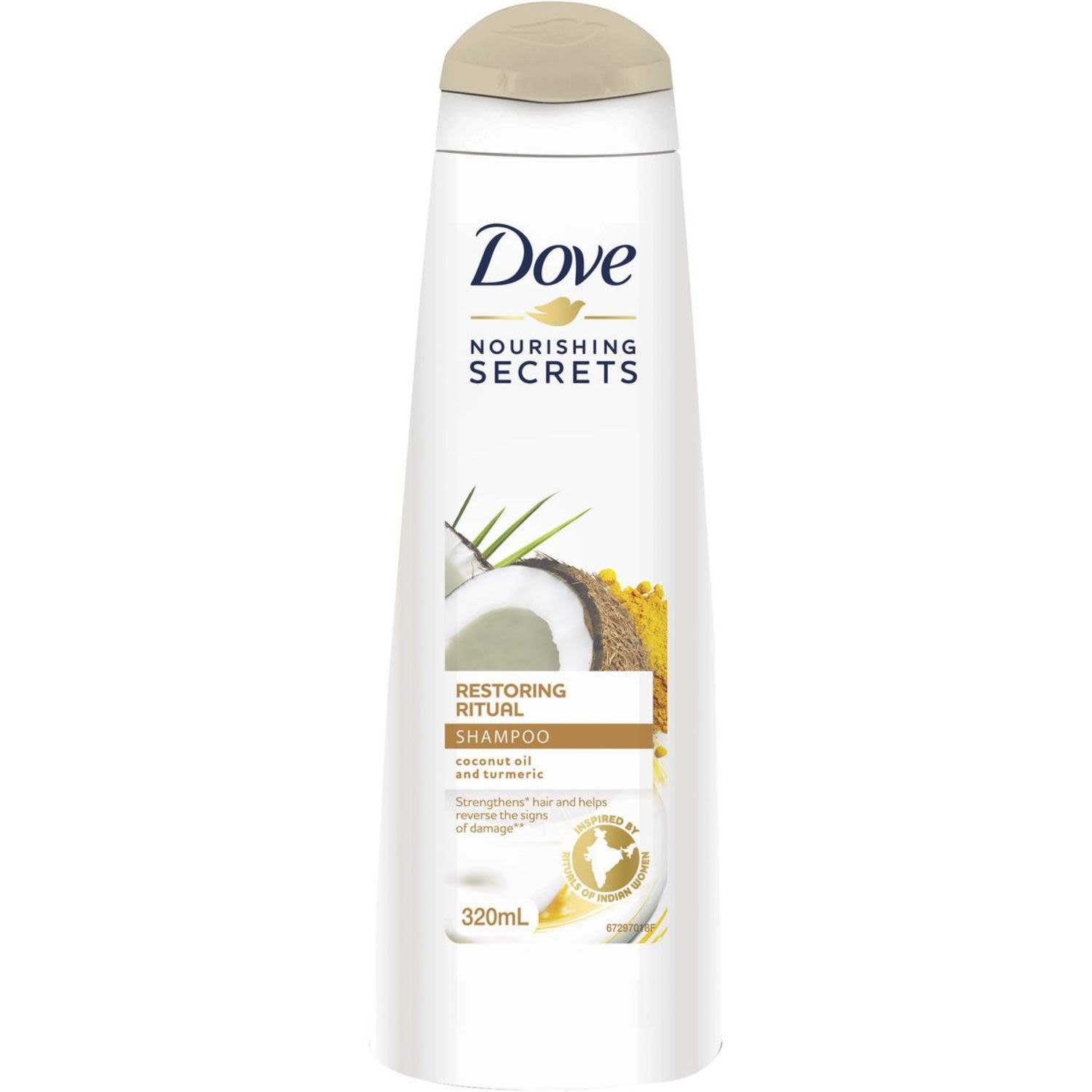 Dove Nourishing Secrets Shampoo Restoring Ritual, 320 Millilitre