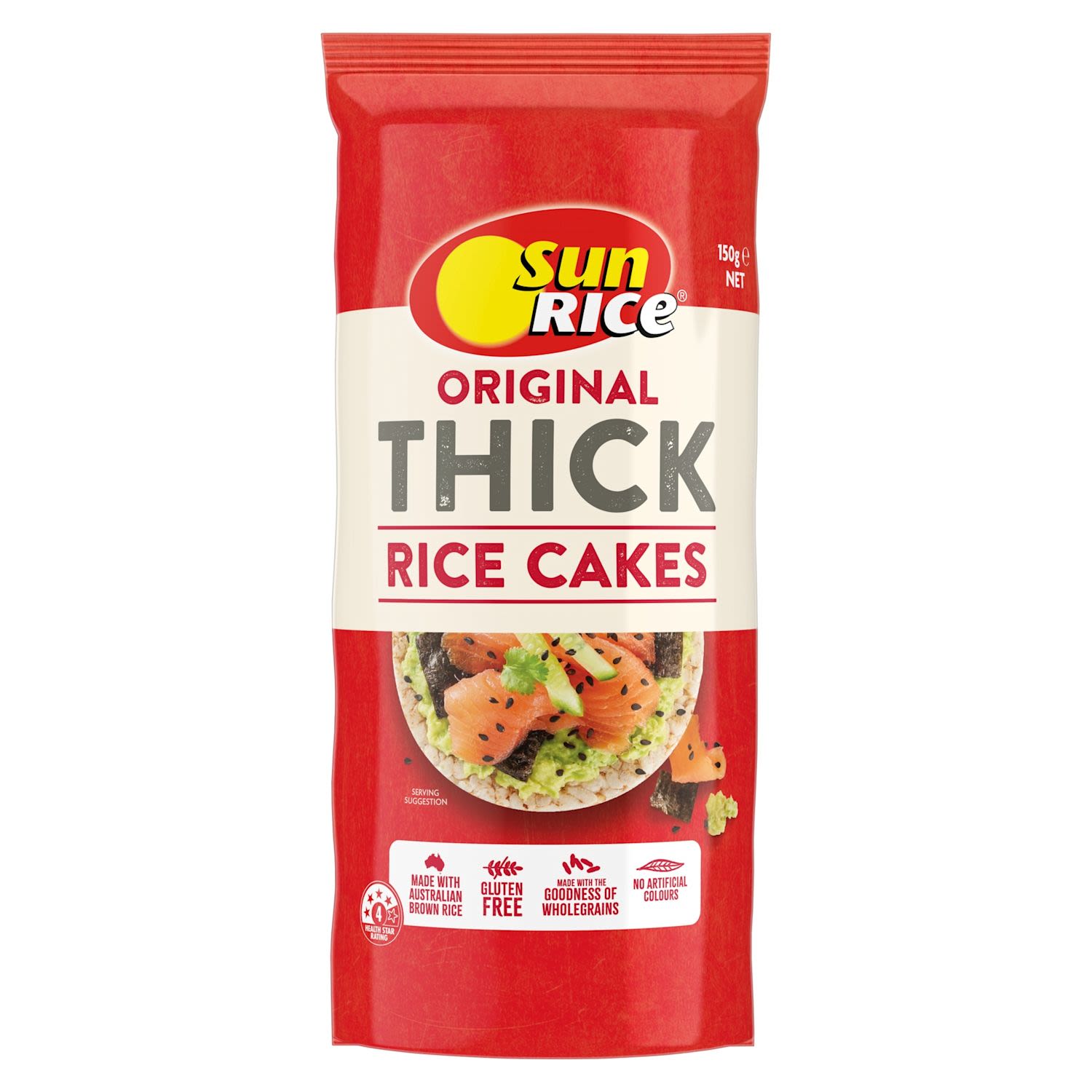 SunRice Thick Rice Cakes Original