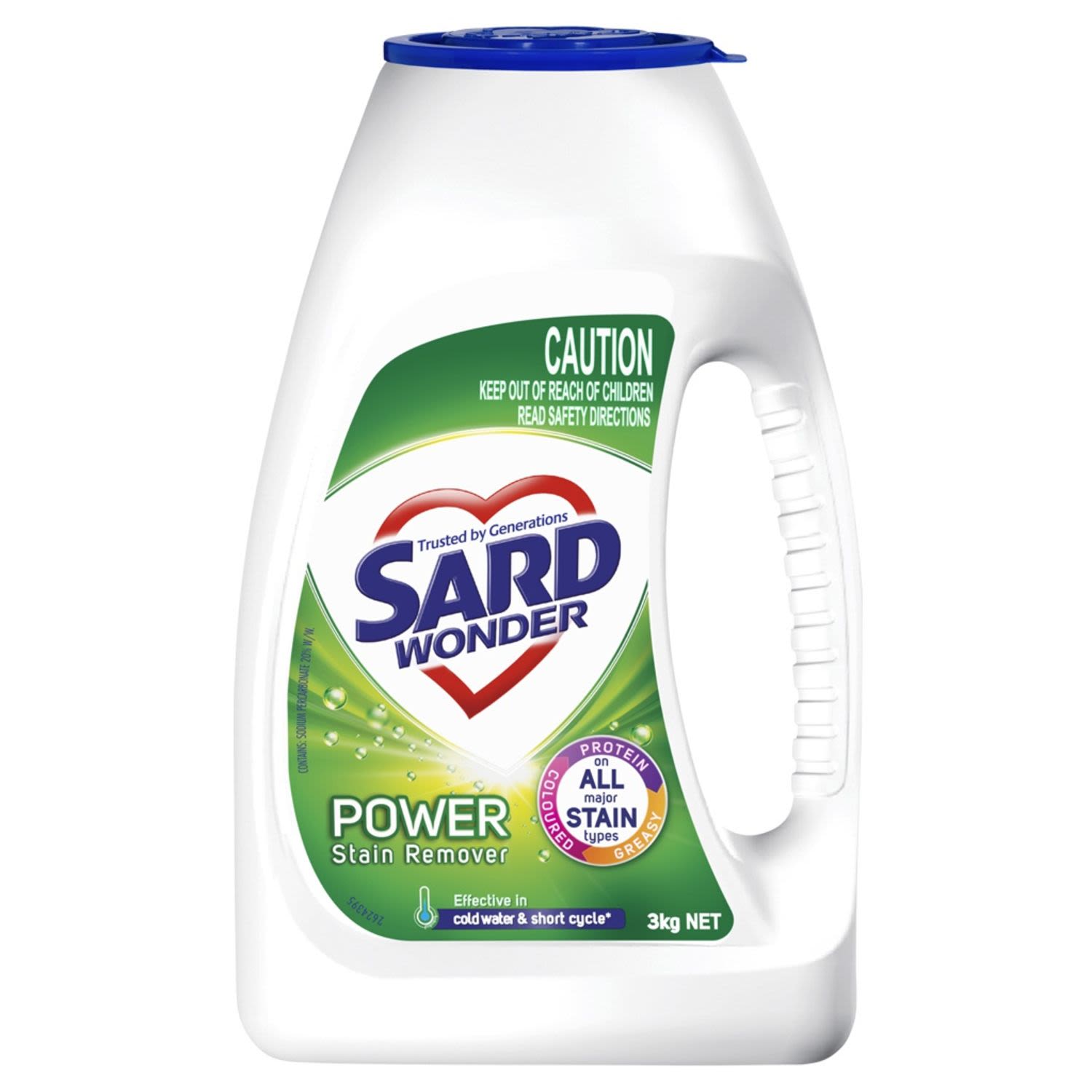 Sard Power Stain Remover Powder Soaker, 3 Kilogram