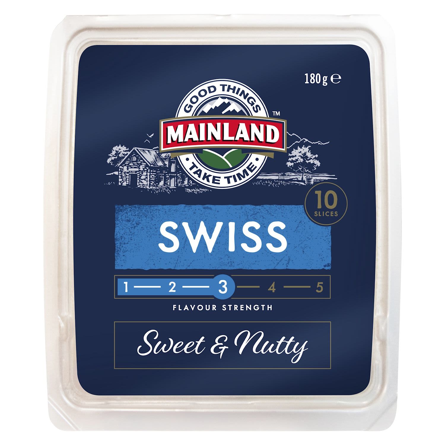 Mainland Swiss Cheese Slices