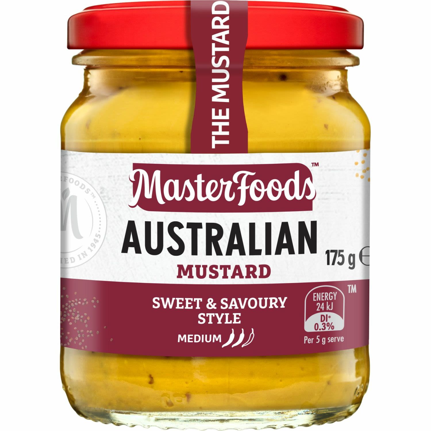 MasterFoods™ Australian Mustard, 175 Gram