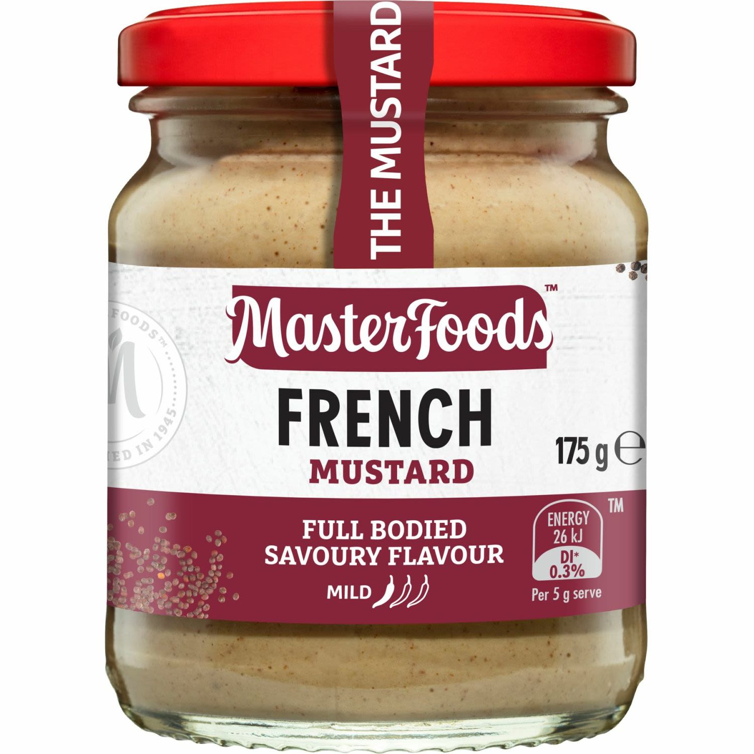 MasterFoods™ French Mustard, 175 Gram