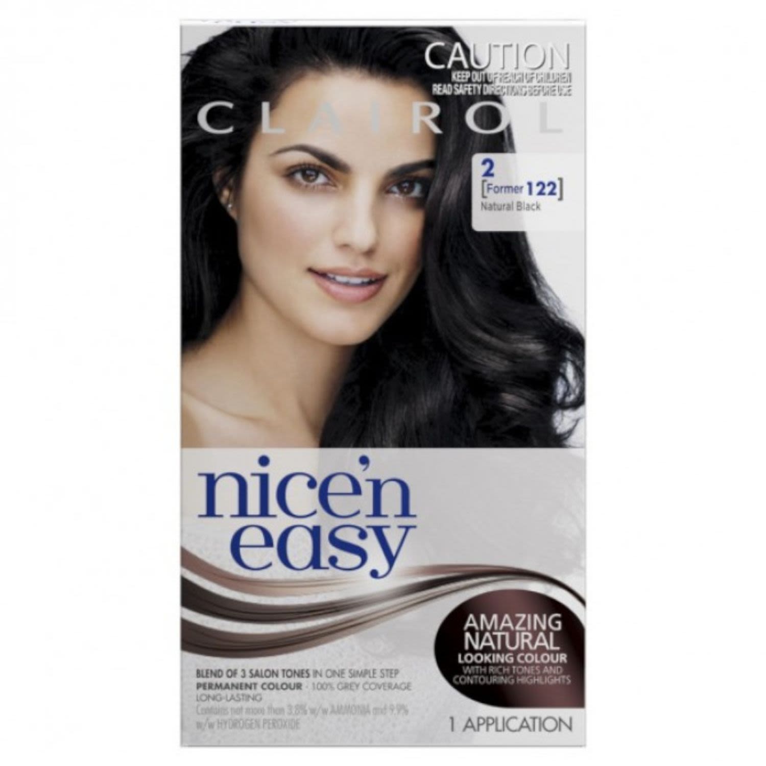 Clairol Nice N Easy Natural Black 2, 1 Each