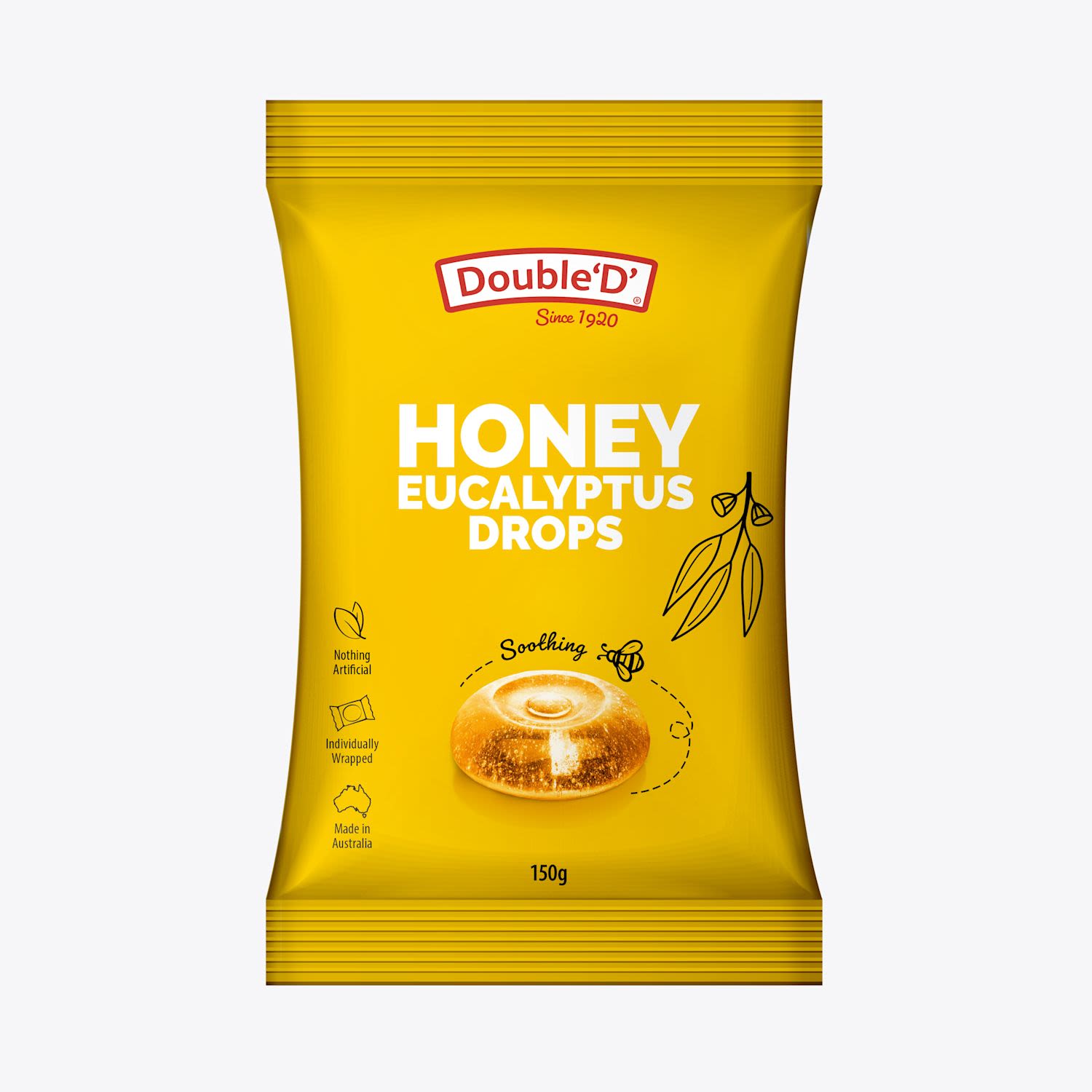 Double D Eucalyptus & Honey Drops Eucalyptus & Honey