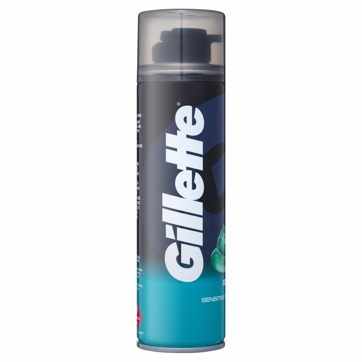 Gillette Shaving Gel Sensitive Skin, 195 Gram