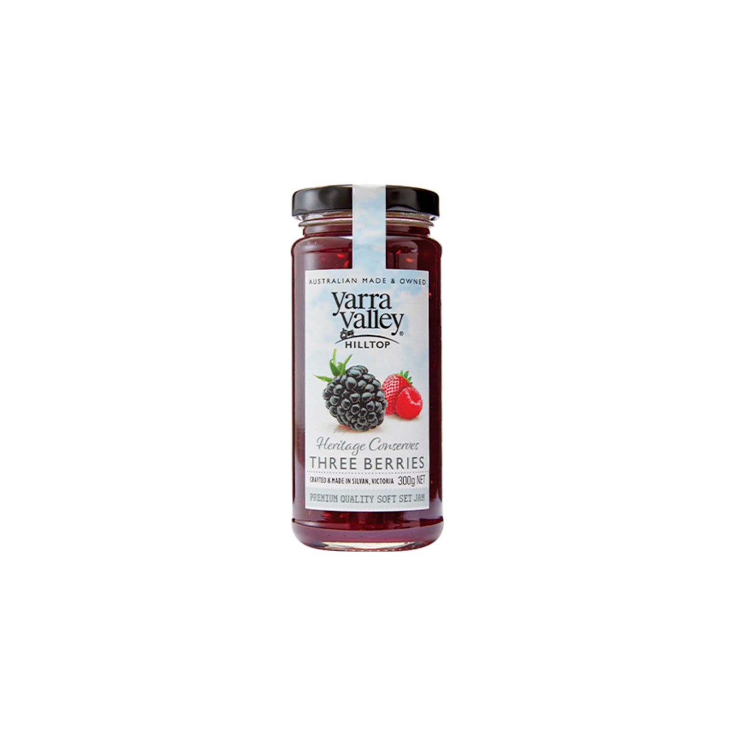 Yarra Valley Hilltop Three Berries Jam