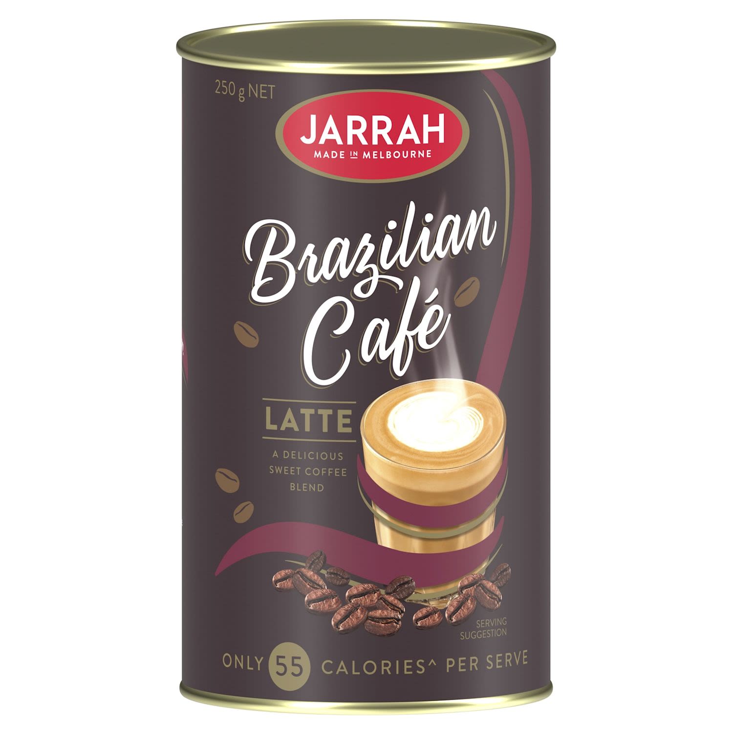 Jarrah Brazilian Café Latte Instant Coffee