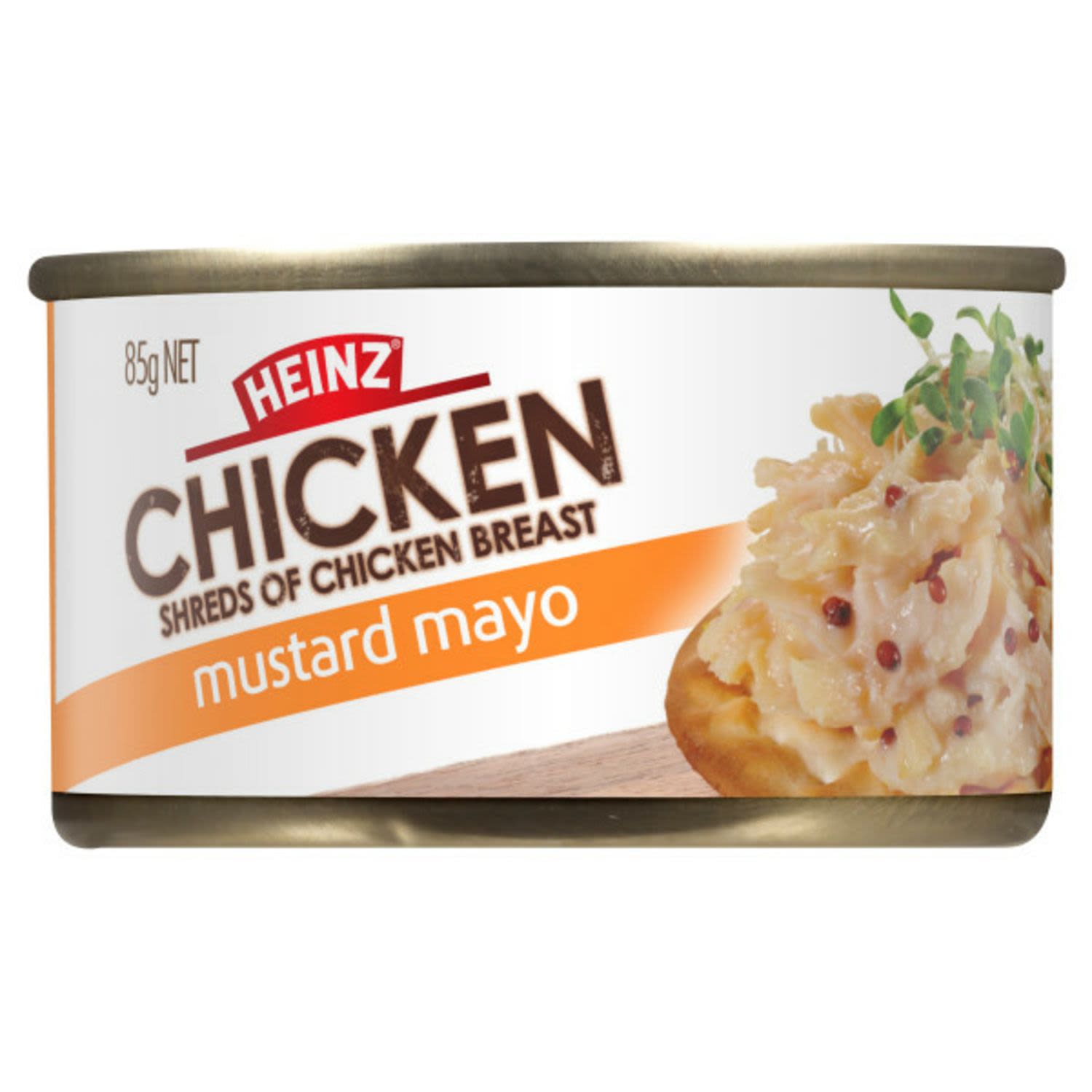 Heinz Mustard Mayonnaise Shredded Chicken, 85 Gram