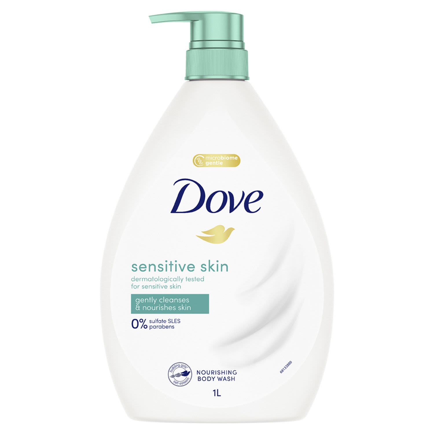 Dove Body Wash Sensitive, 1 Litre