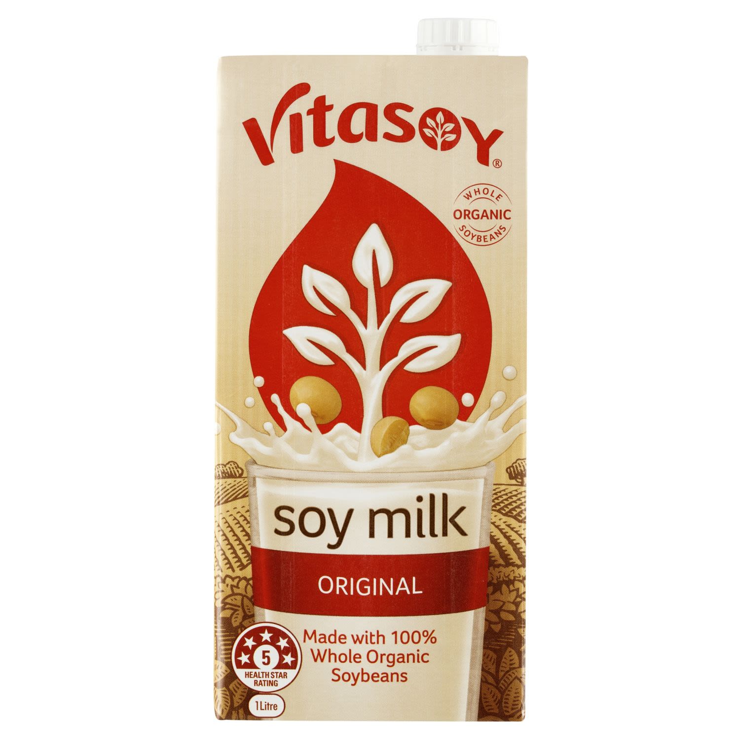 Vitasoy Soy Milk Original, 1 Litre