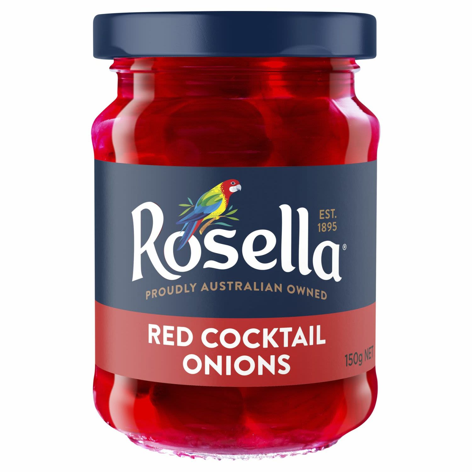 Rosella Aristocrat Onions Cocktail Red, 150 Gram