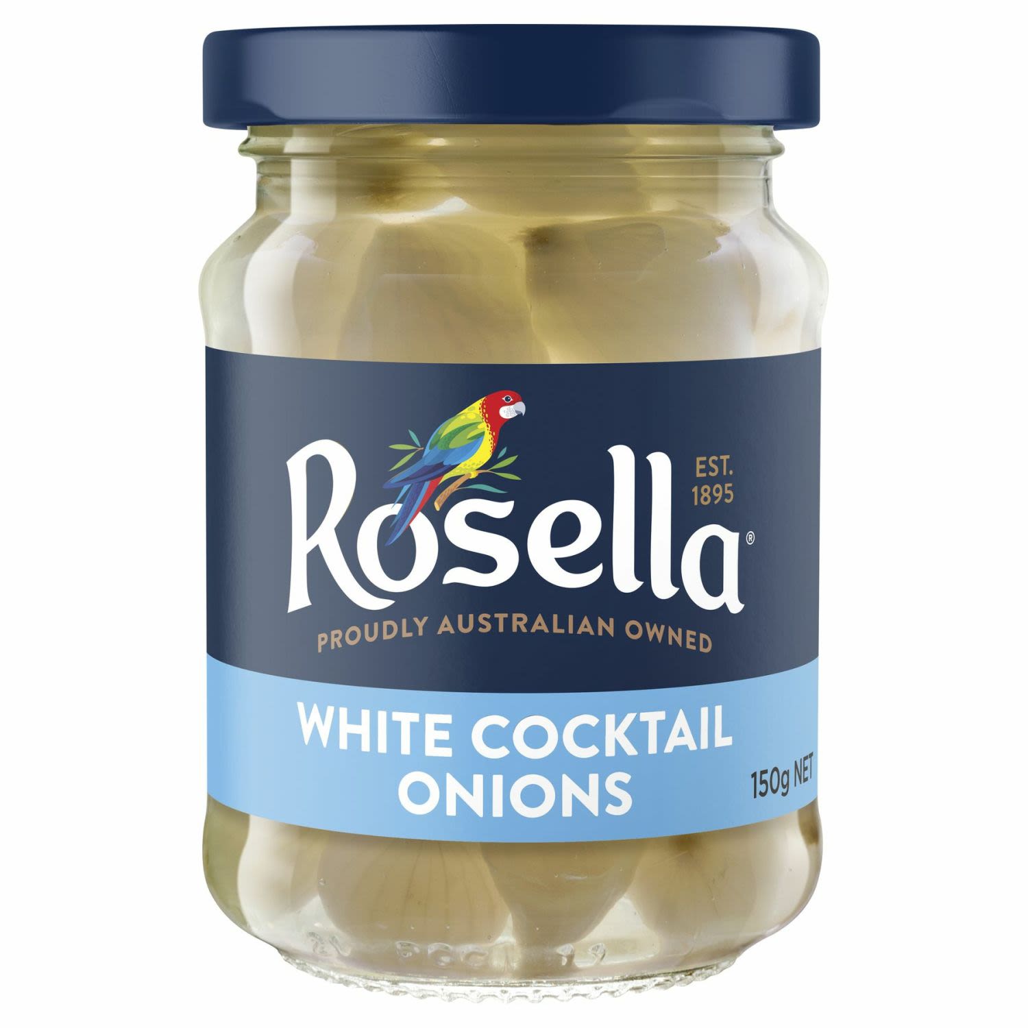 Rosella Aristocrat Onions Cocktail White, 150 Gram