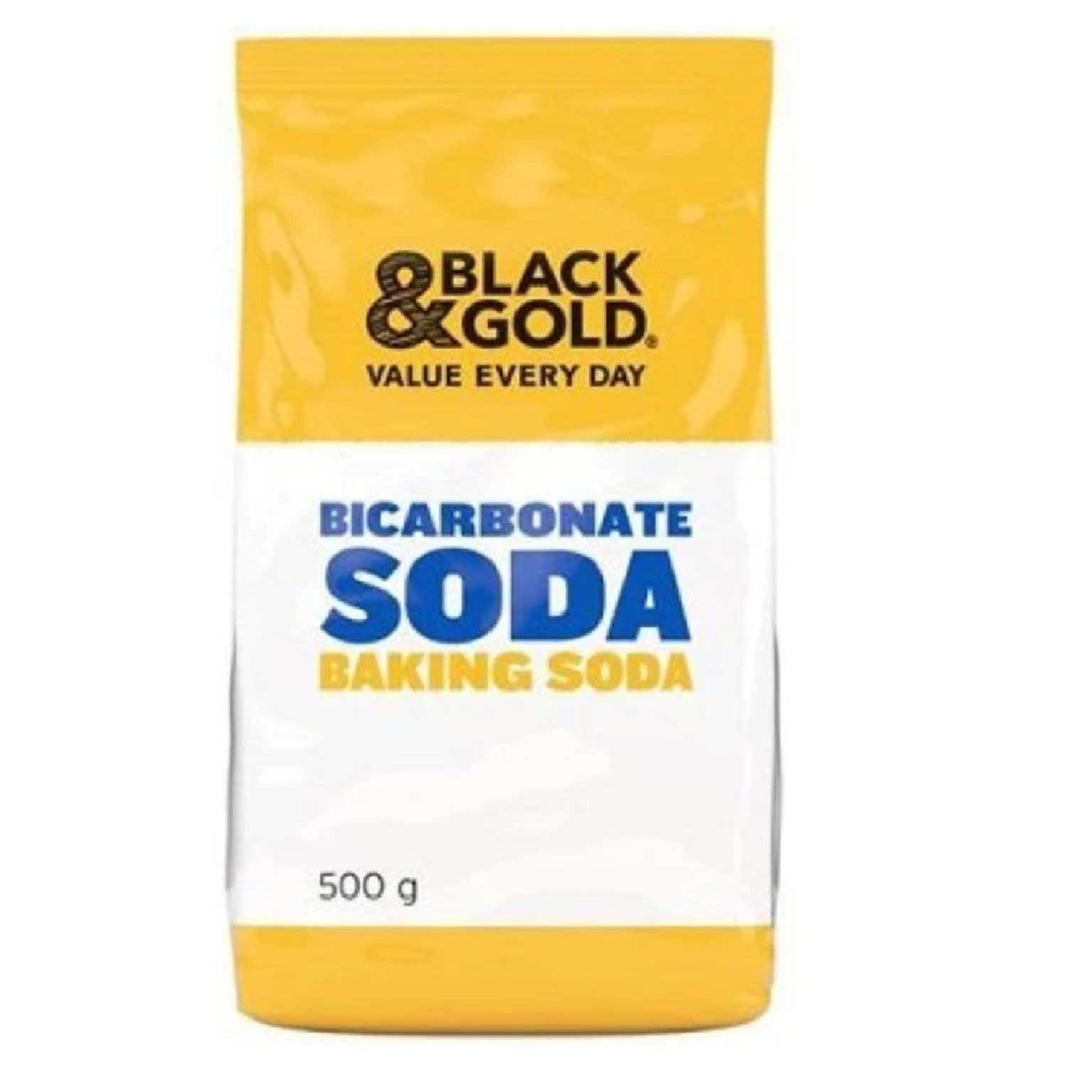 Black & Gold Bicarb Soda, 500 Gram