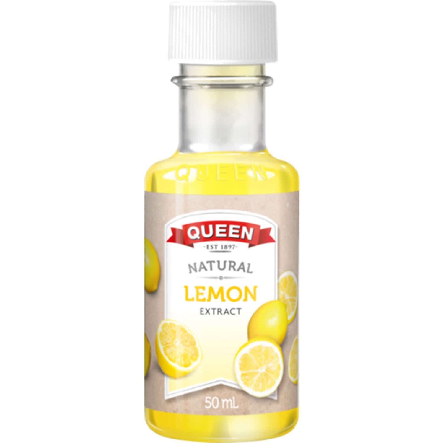 Queen Natural Lemon Extract, 50 Millilitre