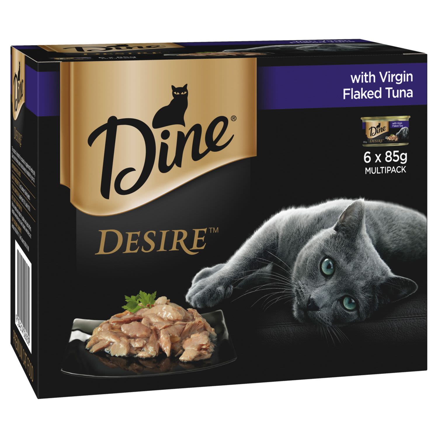Dine Desire Virgin Flaked Tuna, 6 Each